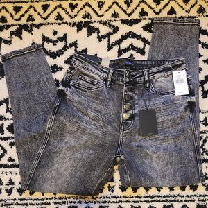 Flying Monkey faded black jeans